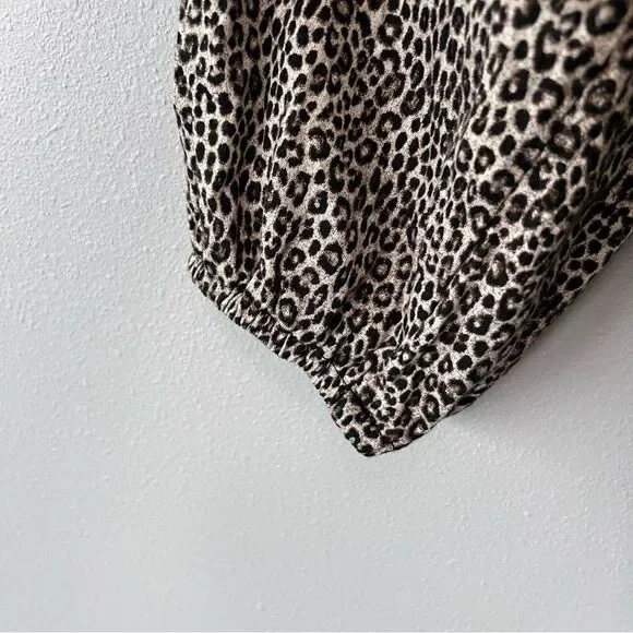 Michael Michael Kors Animal Print Top Size L - Picture 4 of 6